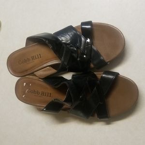 Cobb Hill Wedge black size 9N